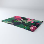 Into the jungle - deep night Rug Gallery Image 3
