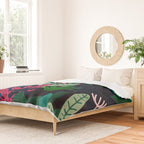 Into the jungle - deep night Duvet Cover Gallery Image 2
