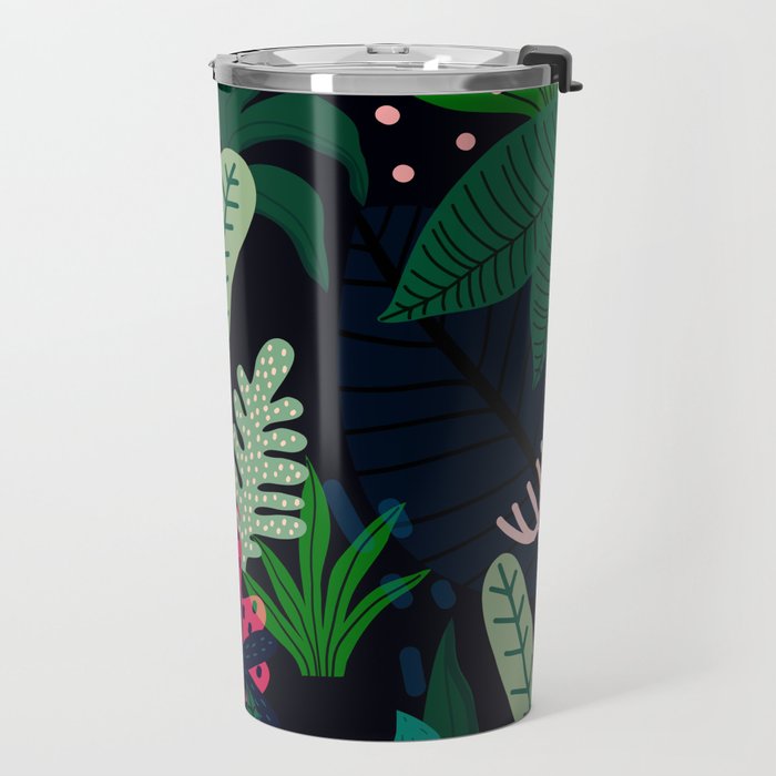 Into the jungle - deep night Travel Mug Gallery Image 2