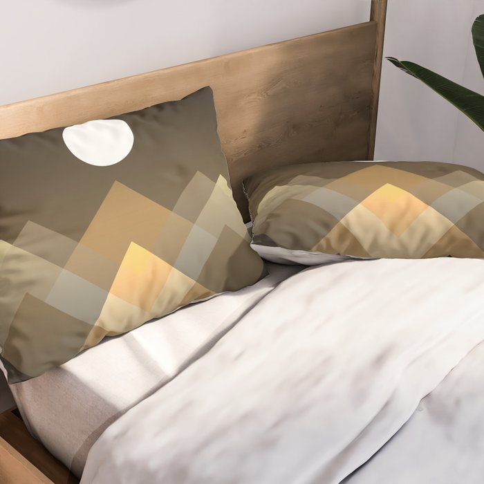 Path between hills Pillow Sham Gallery Image 2