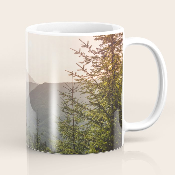Forest Mountain Wanderlust III - Nature Photography Coffee Mug Gallery Image 1