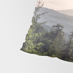 Forest Mountain Wanderlust III - Nature Photography Pillow Sham Gallery Image 4