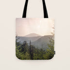 Forest Mountain Wanderlust III - Nature Photography Tote Bag Gallery Image 1