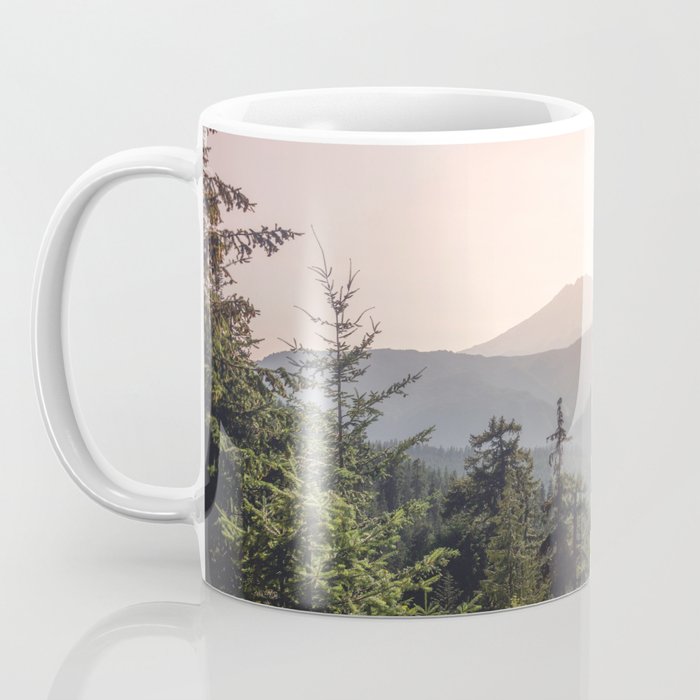 Forest Mountain Wanderlust III - Nature Photography Coffee Mug Gallery Image 3
