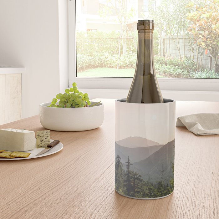 Forest Mountain Wanderlust III - Nature Photography Wine Chiller Gallery Image 4