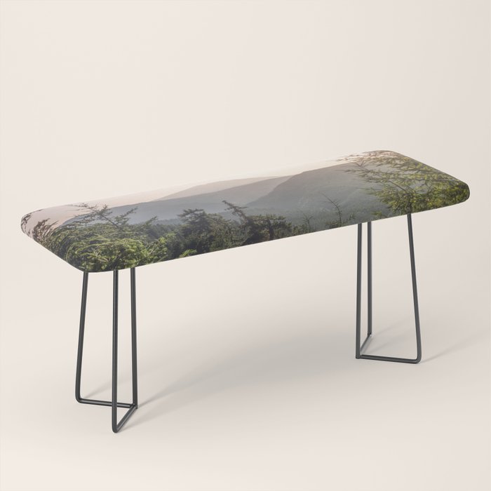 Forest Mountain Wanderlust III - Nature Photography Bench Gallery Image 1