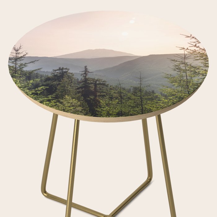 Forest Mountain Wanderlust III - Nature Photography Side Table Gallery Image 2