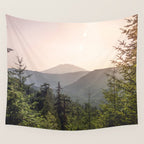 Forest Mountain Wanderlust III - Nature Photography Wall Tapestry Gallery Image 4