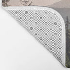 Forest Mountain Wanderlust III - Nature Photography Bath Mat Gallery Image 2