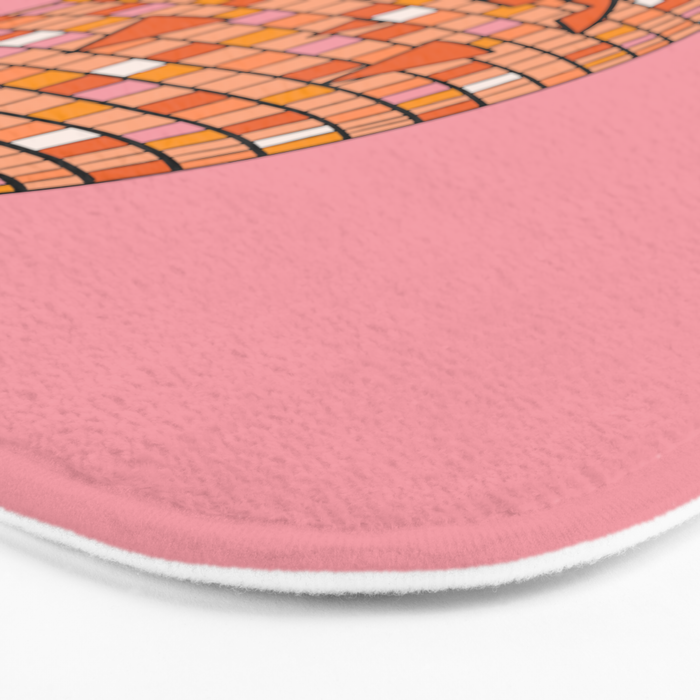 Disco Ball Jack O Lantern Bath Mat Gallery Image 3