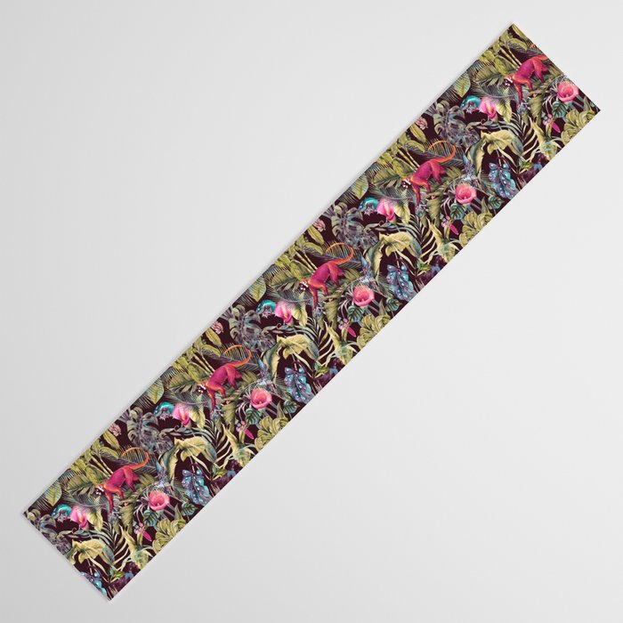 Fantasy in the nocturnal tropical jungle Table Runner Gallery Image 3