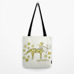 sagittarius zodiac wave bandit // retro surf art by surfy birdy Tote Bag Gallery Image 2