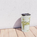sagittarius zodiac wave bandit // retro surf art by surfy birdy Travel Mug Gallery Image 4