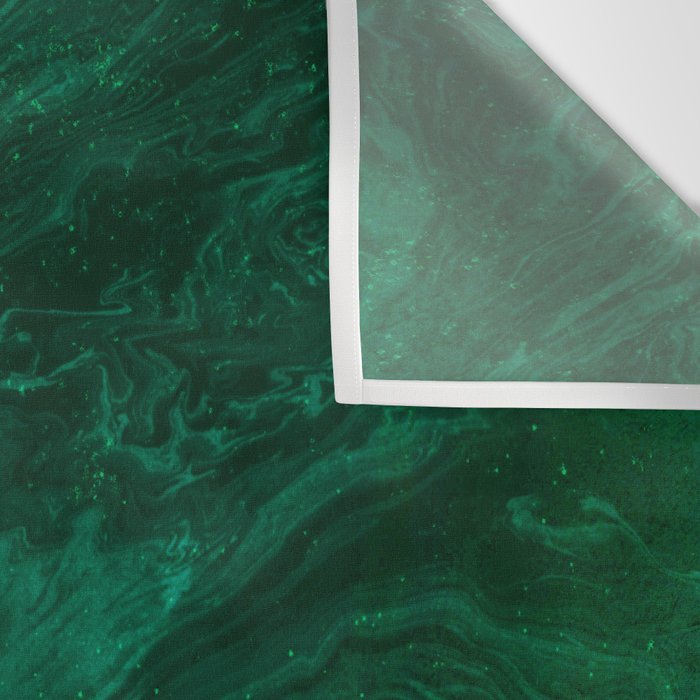 malachite green marbleized effect marble painting Wall Tapestry Gallery Image 3
