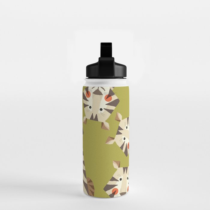 Tiger, Animal Portrait Water Bottle Gallery Image 2