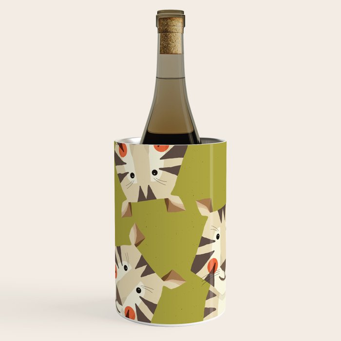 Tiger, Animal Portrait Wine Chiller Gallery Image 2