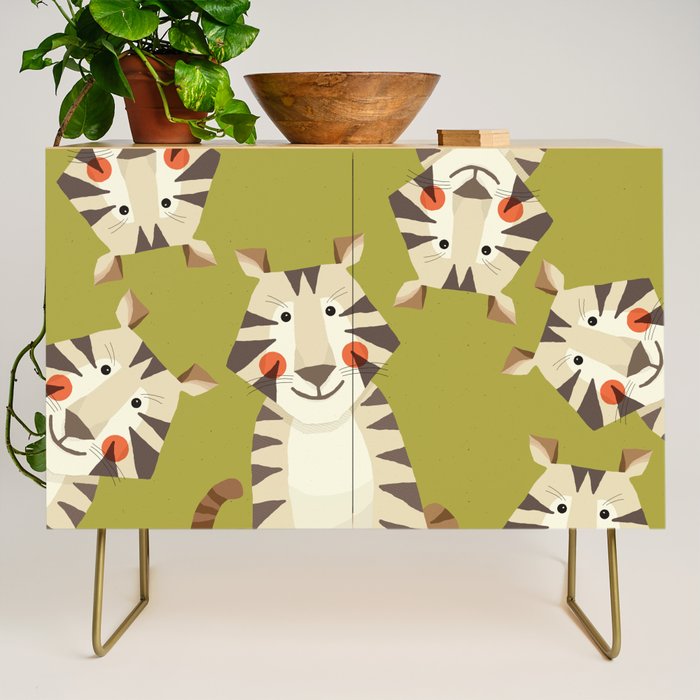 Tiger, Animal Portrait Credenza Gallery Image 1