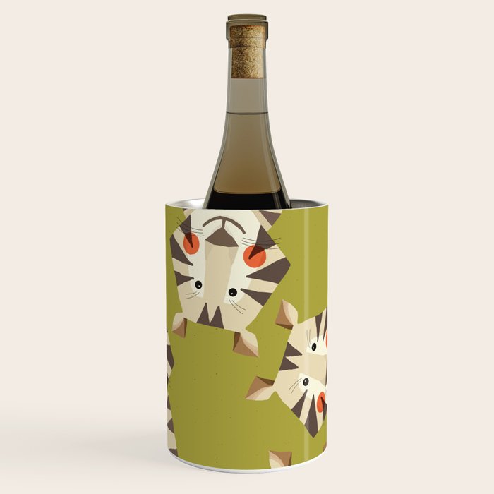 Tiger, Animal Portrait Wine Chiller Gallery Image 3