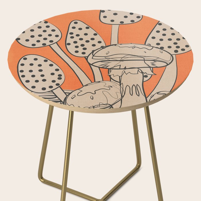 Abstract Mushrooms 2 Side Table Gallery Image 2