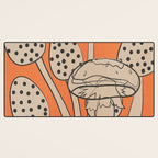 Abstract Mushrooms 2 Desk Mat Gallery Image 3