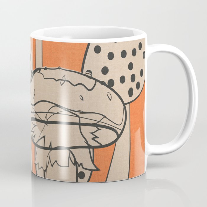 Abstract Mushrooms 2 Coffee Mug Gallery Image 1