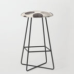 Linocut Circle Pattern Stool Gallery Image 1