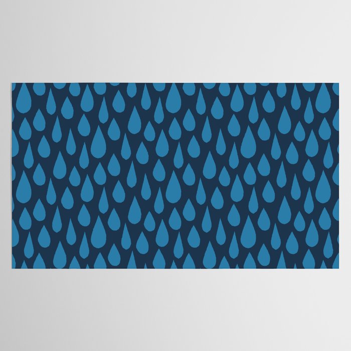 Blue Rain Tablecloth Gallery Image 2
