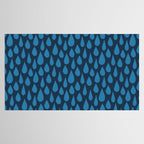 Blue Rain Tablecloth Gallery Image 2
