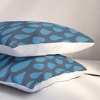 Blue Rain Pillow Sham Gallery Image 3