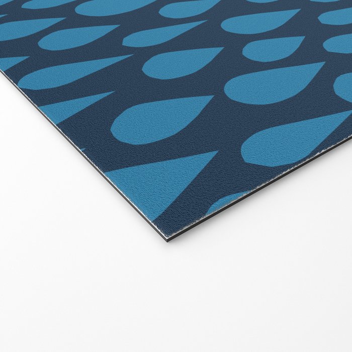 Blue Rain Welcome Mat Gallery Image 2