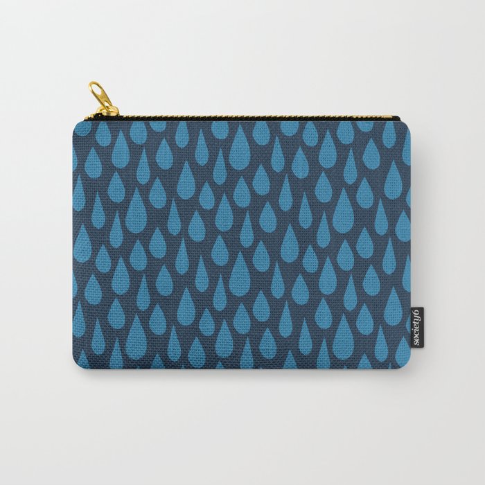 Blue Rain Carry All Pouch Gallery Image 1