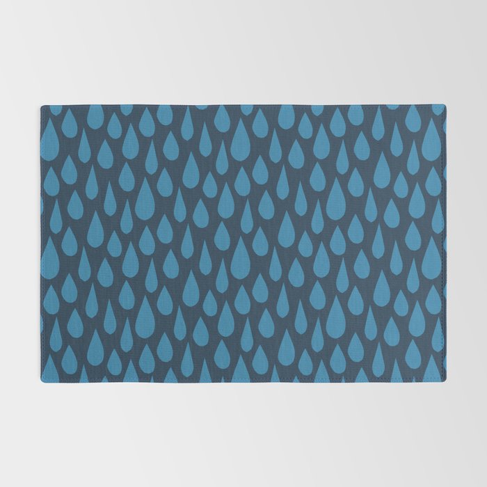 Blue Rain Rug Gallery Image 2