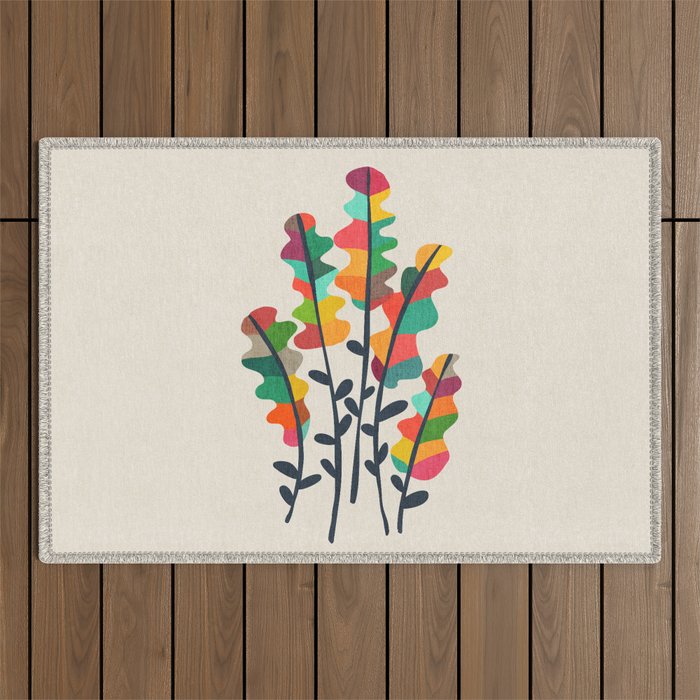 Flower from the meadow Outdoor Rug Gallery Image 1