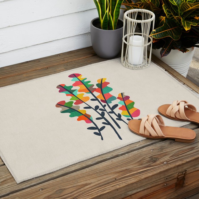Flower from the meadow Outdoor Rug Gallery Image 2