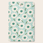Flower field - greens Cutting Board Gallery Image 1