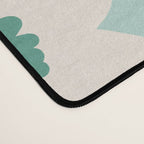 Flower field - greens Desk Mat Gallery Image 4