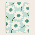 Flower field - greens Notebook Gallery Image 4