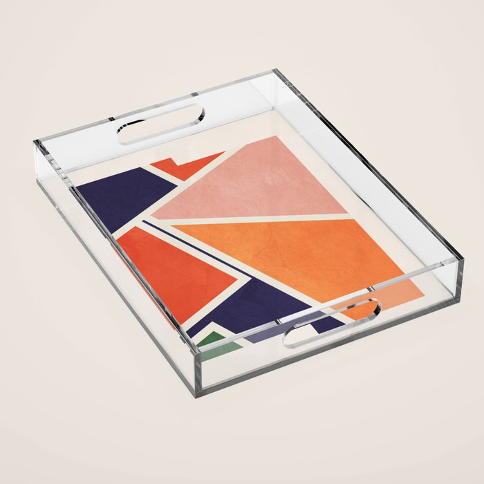 Modern Abstraction 16 Acrylic Tray Gallery Image 1