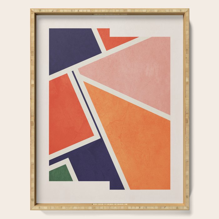 Modern Abstraction 16 Serving Tray Gallery Image 1