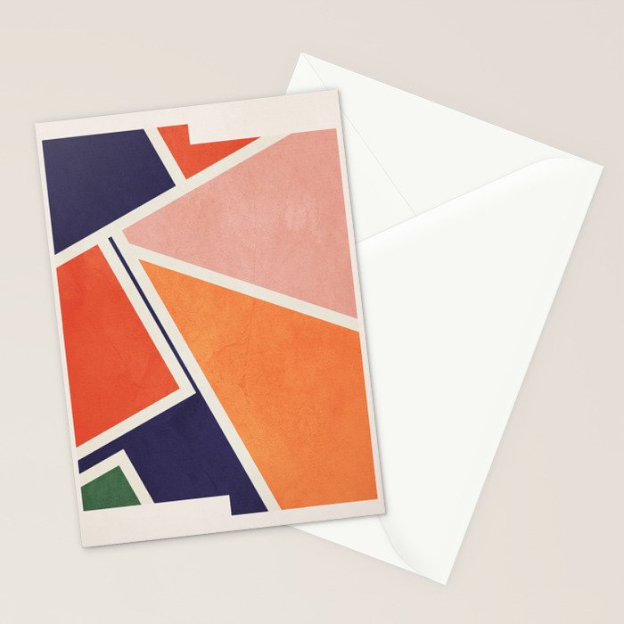 Modern Abstraction 16 Stationery Card Gallery Image 2
