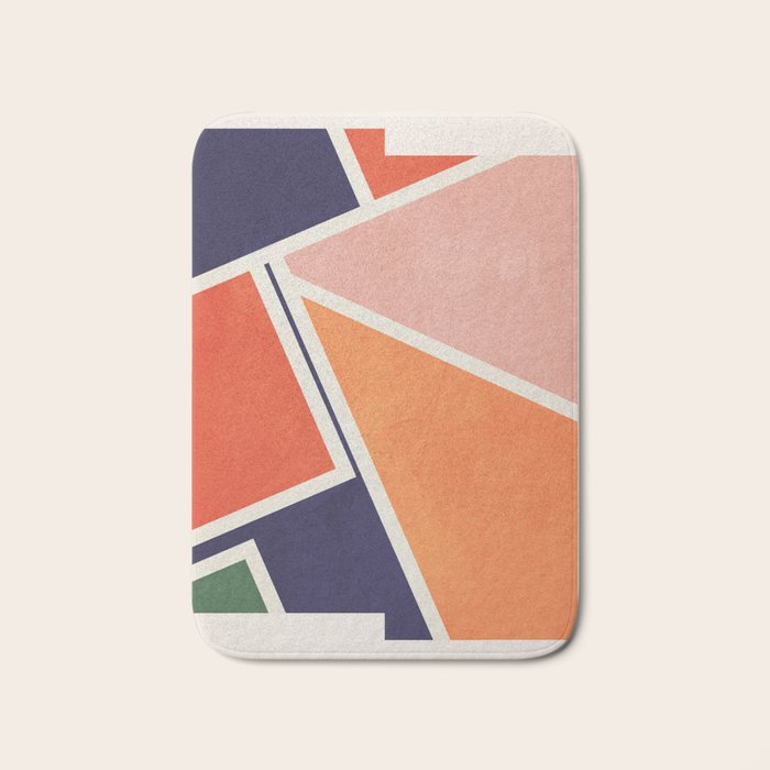 Modern Abstraction 16 Bath Mat Gallery Image 1