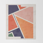 Modern Abstraction 16 Throw Blanket Gallery Image 2