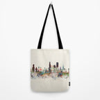 chicago illinois skyline Tote Bag Gallery Image 2