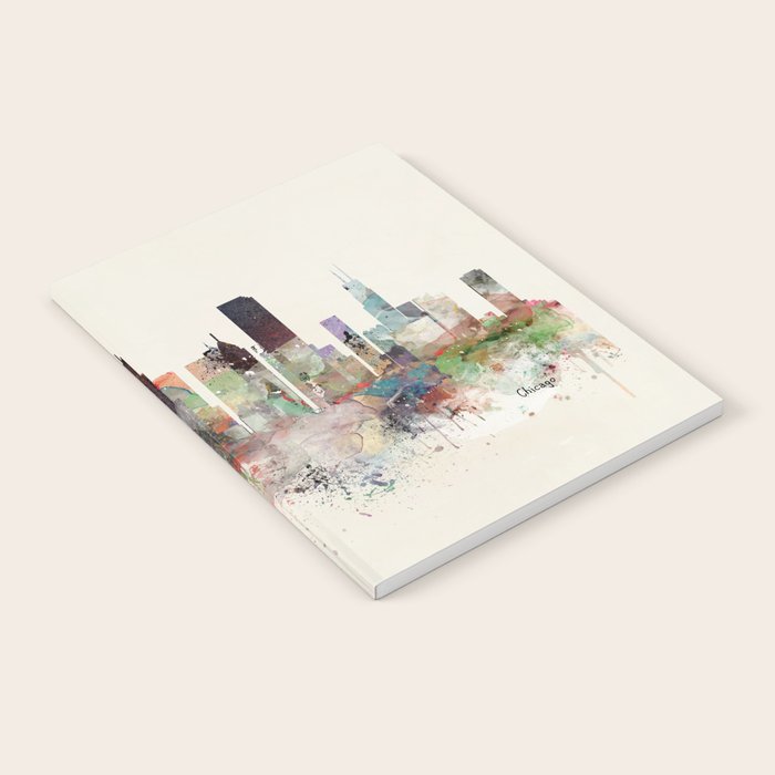 chicago illinois skyline Notebook Gallery Image 2