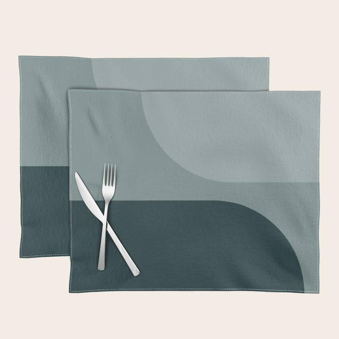 Modern Minimal Arch Abstract X Placemat Gallery Image 1
