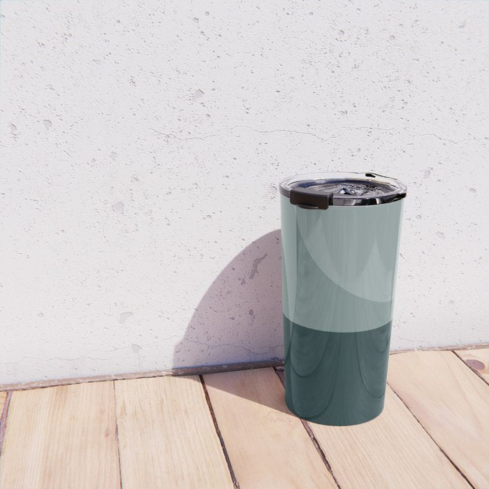 Modern Minimal Arch Abstract X Travel Mug Gallery Image 4