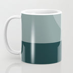 Modern Minimal Arch Abstract X Coffee Mug Gallery Image 3
