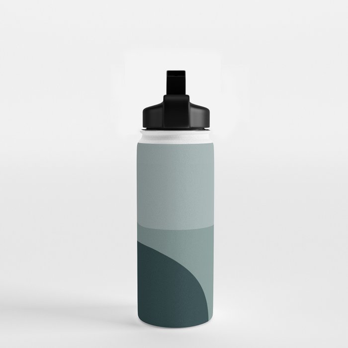 Modern Minimal Arch Abstract X Water Bottle Gallery Image 2