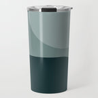 Modern Minimal Arch Abstract X Travel Mug Gallery Image 1