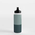 Modern Minimal Arch Abstract X Water Bottle Gallery Image 3